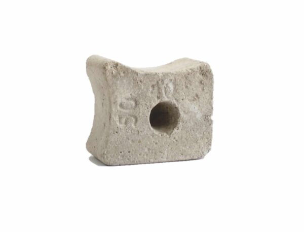 DOUBLE COVER CONCRETE SPACER BLOCK 40/50MM 60/75MM 25/30MM TUF BLOCK WALL HORIZONTAL VERTICAL